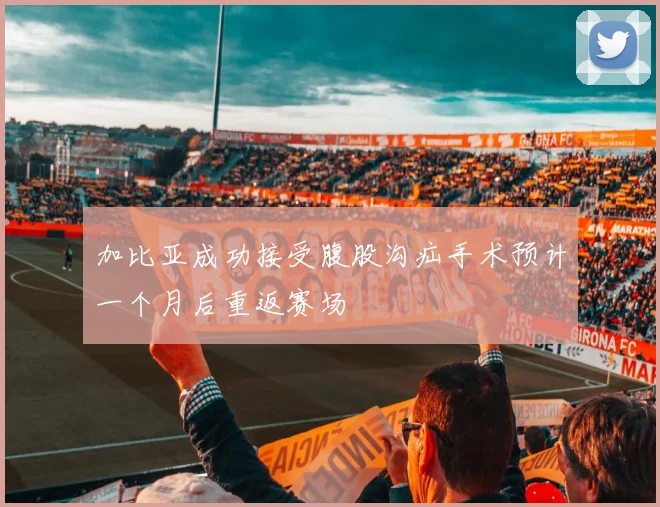 加比亚成功接受腹股沟疝手术预计一个月后重返赛场